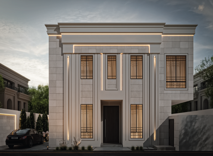 مشروع انشاء فيلا خاصة (تسليم مفتاح)